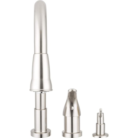 Grandview Pull-Down Kitchen Sink Faucet with Soap Dispenser (Brushed Satin Nickel)
