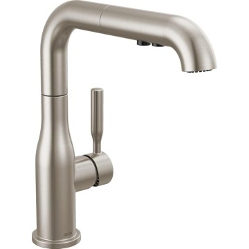Faucet Almari Pull-Out Kitchen Faucet, Brushed Nickel Kitchen Faucets with Pull-Out Sprayer, Kitchen Sink Faucet, Faucet for Kitchen Sink with Magnetic Docking, Stainless 16943-SS-DST