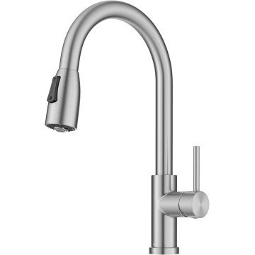 Coda 2-Function Single Handle Pull Down Kitchen Faucet in Spot-Free Stainless Steel, KPF-1626SFS